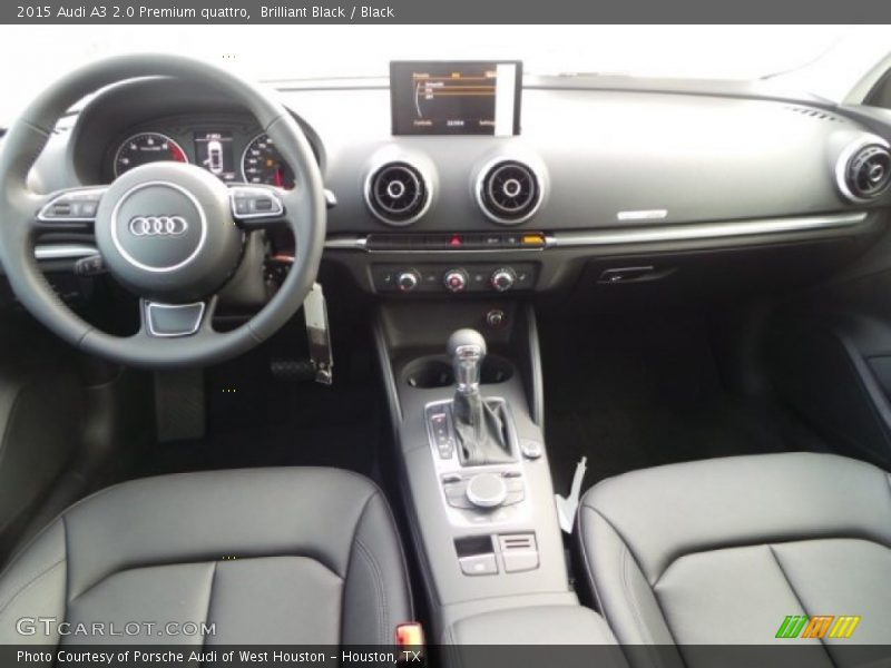 Dashboard of 2015 A3 2.0 Premium quattro