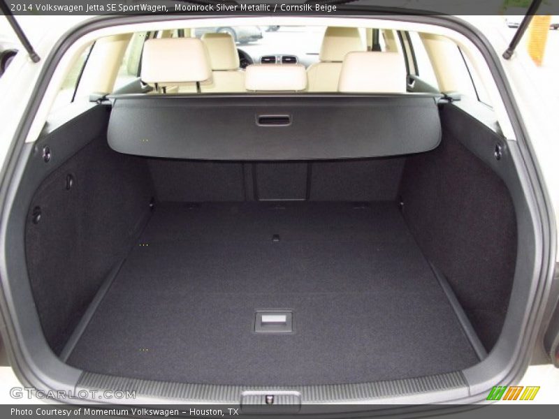 Moonrock Silver Metallic / Cornsilk Beige 2014 Volkswagen Jetta SE SportWagen