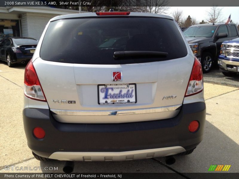 Silver Pearl / Gray 2008 Saturn VUE XE 3.5 AWD