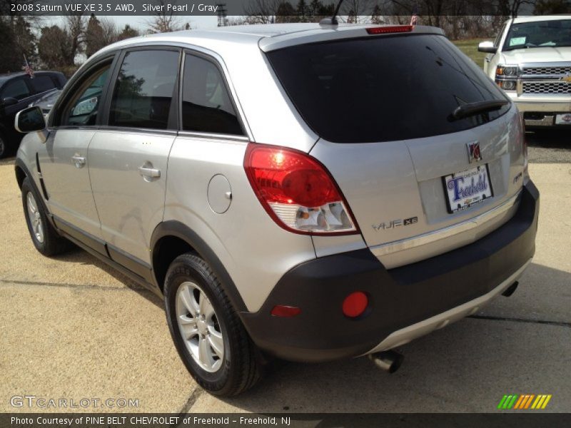 Silver Pearl / Gray 2008 Saturn VUE XE 3.5 AWD