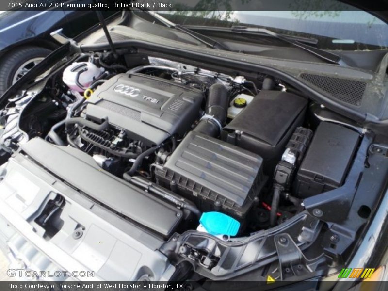  2015 A3 2.0 Premium quattro Engine - 2.0 Liter Turbocharged/TFSI DOHC 16-Valve VVT 4 Cylinder