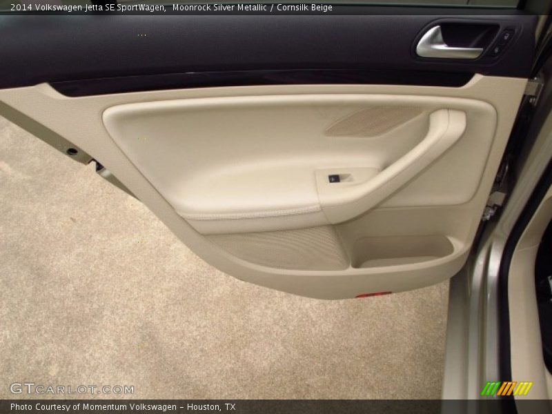 Moonrock Silver Metallic / Cornsilk Beige 2014 Volkswagen Jetta SE SportWagen