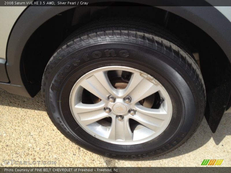 Silver Pearl / Gray 2008 Saturn VUE XE 3.5 AWD