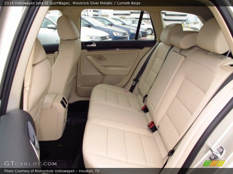 Moonrock Silver Metallic / Cornsilk Beige 2014 Volkswagen Jetta SE SportWagen