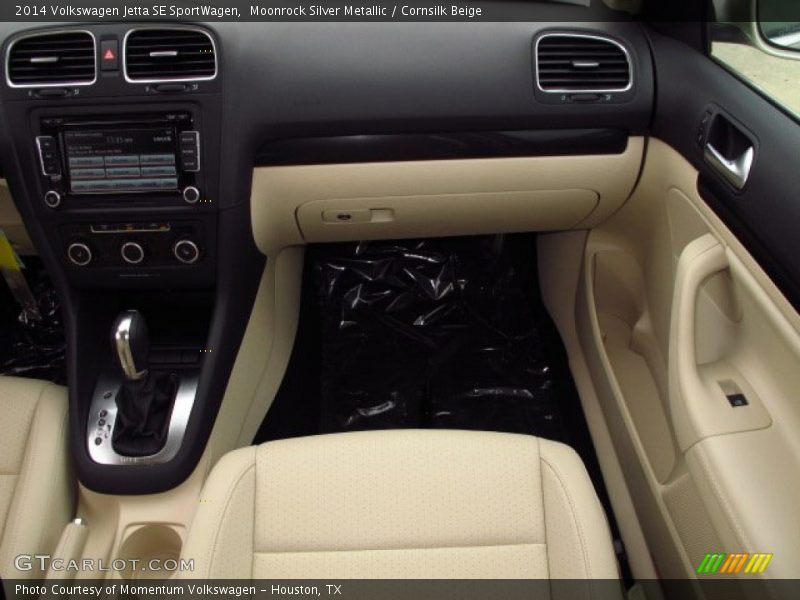 Moonrock Silver Metallic / Cornsilk Beige 2014 Volkswagen Jetta SE SportWagen