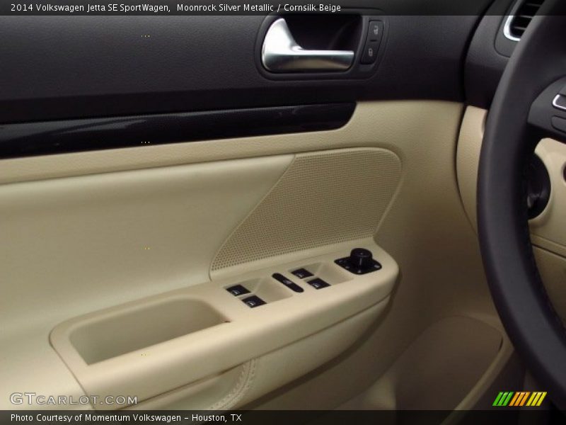 Moonrock Silver Metallic / Cornsilk Beige 2014 Volkswagen Jetta SE SportWagen