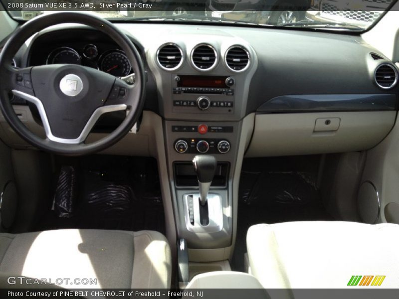 Silver Pearl / Gray 2008 Saturn VUE XE 3.5 AWD
