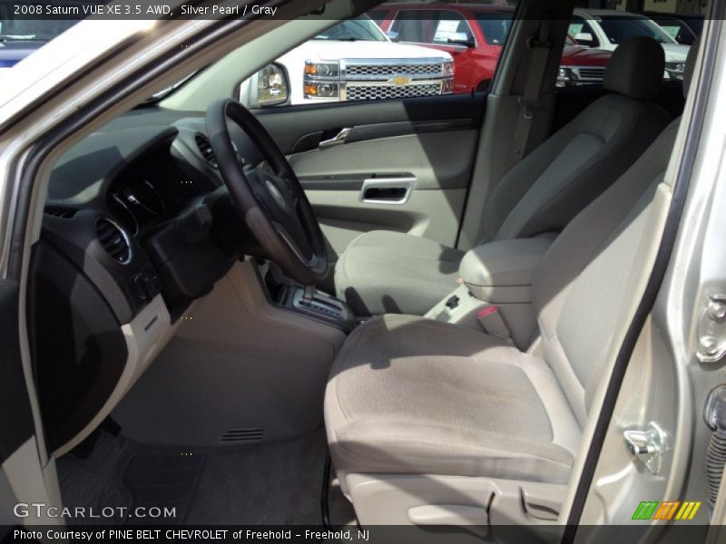 Silver Pearl / Gray 2008 Saturn VUE XE 3.5 AWD