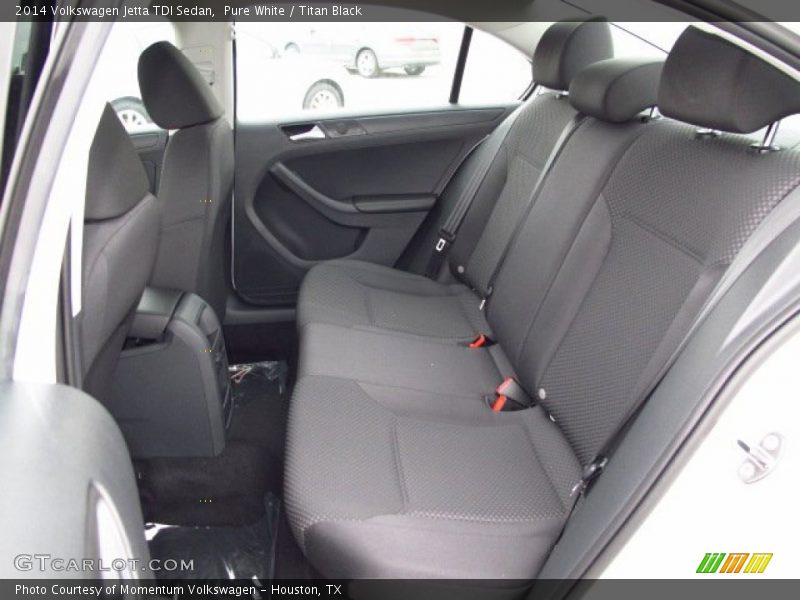 Pure White / Titan Black 2014 Volkswagen Jetta TDI Sedan