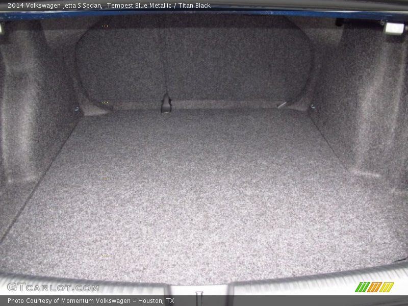 Tempest Blue Metallic / Titan Black 2014 Volkswagen Jetta S Sedan