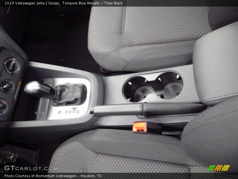 Tempest Blue Metallic / Titan Black 2014 Volkswagen Jetta S Sedan