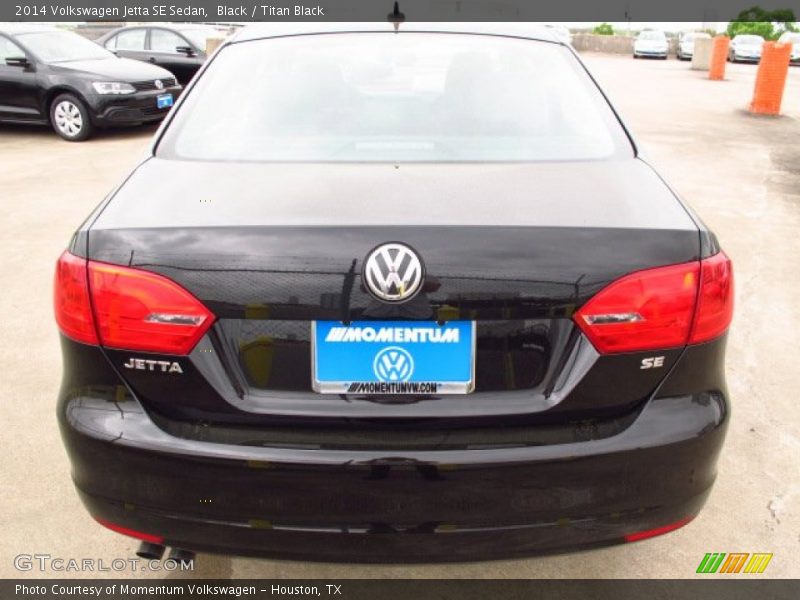 Black / Titan Black 2014 Volkswagen Jetta SE Sedan