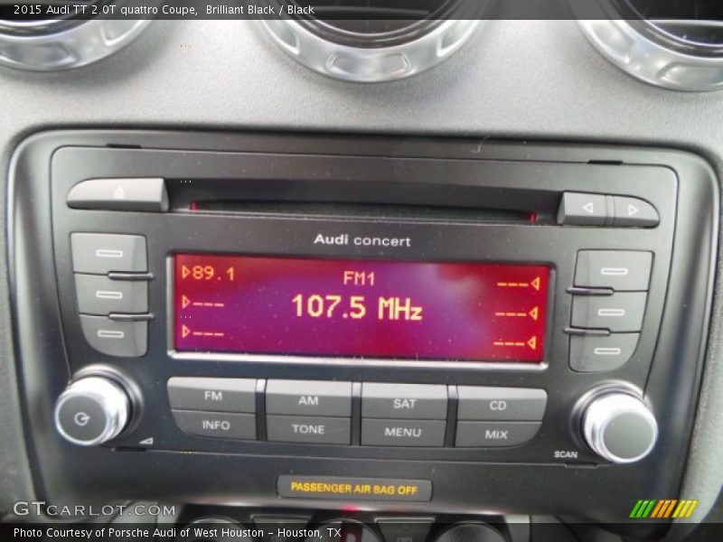 Audio System of 2015 TT 2.0T quattro Coupe