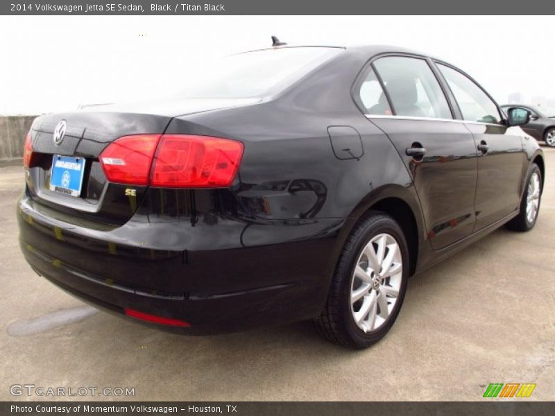 Black / Titan Black 2014 Volkswagen Jetta SE Sedan