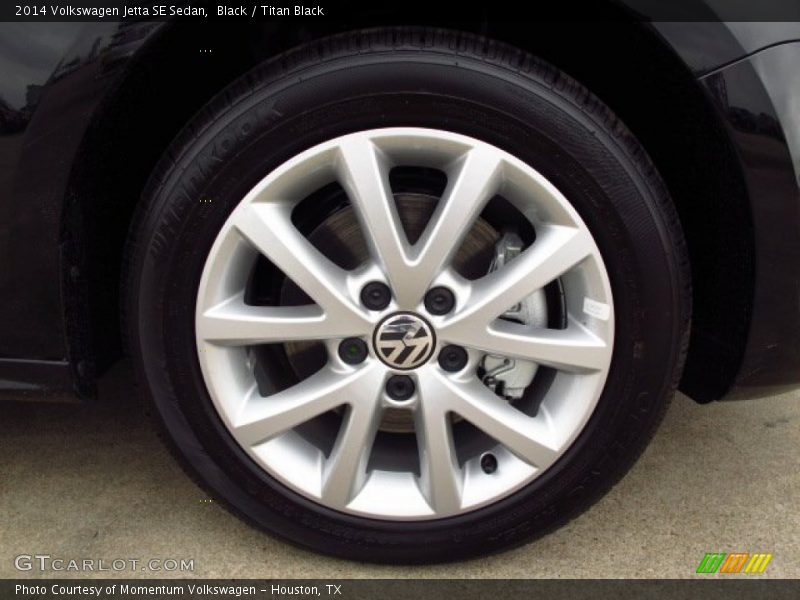 Black / Titan Black 2014 Volkswagen Jetta SE Sedan