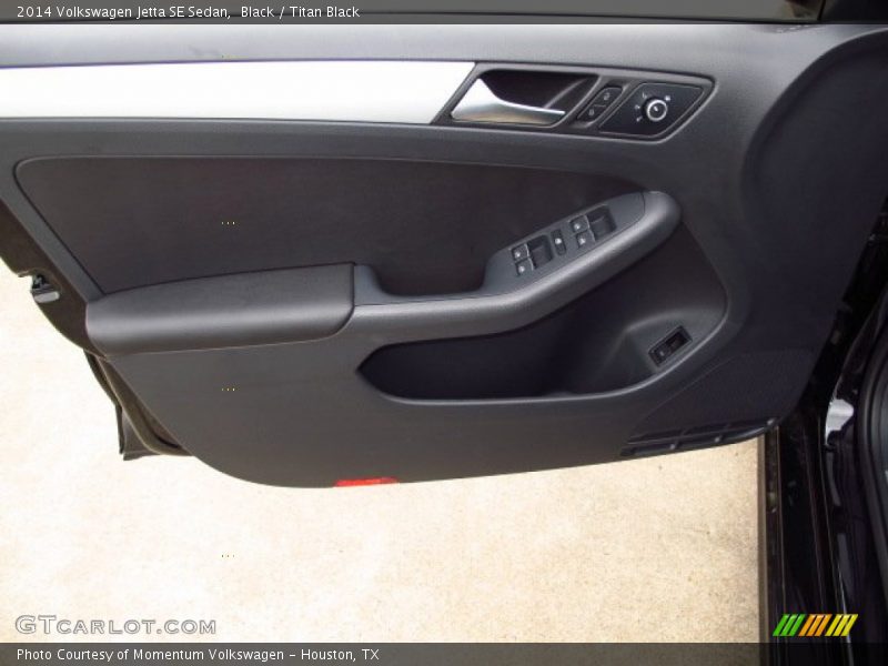 Black / Titan Black 2014 Volkswagen Jetta SE Sedan
