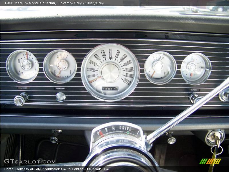 Coventry Grey / Silver/Grey 1966 Mercury Montclair Sedan