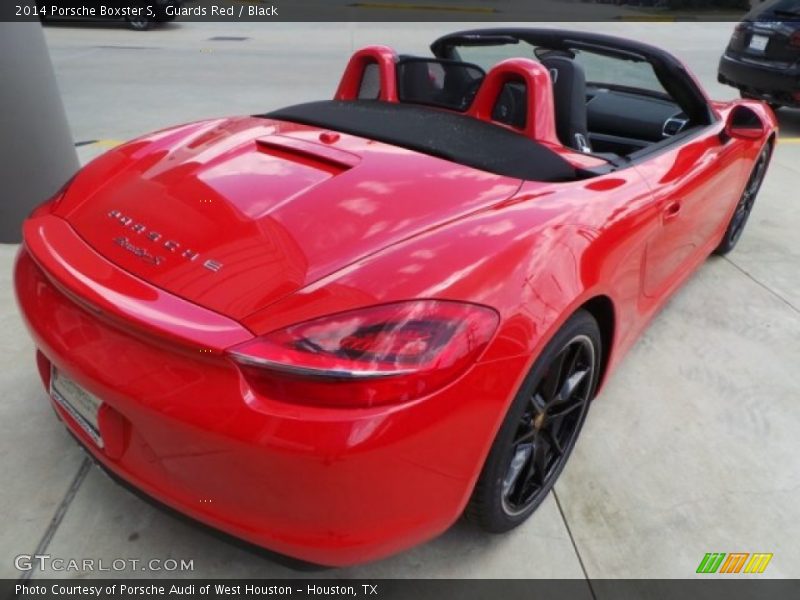 Guards Red / Black 2014 Porsche Boxster S