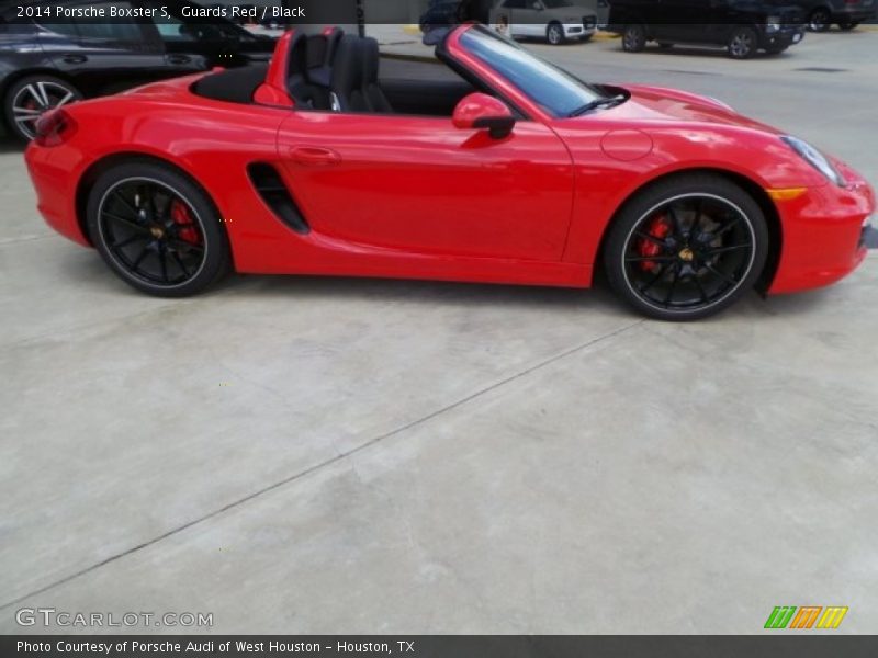  2014 Boxster S Guards Red
