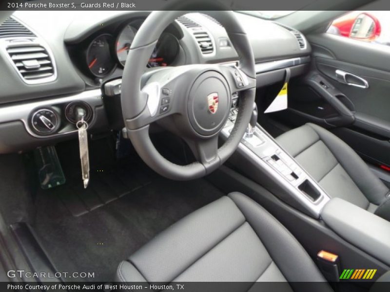 2014 Boxster S Black Interior