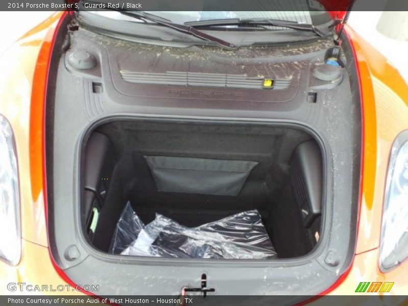  2014 Boxster S Trunk
