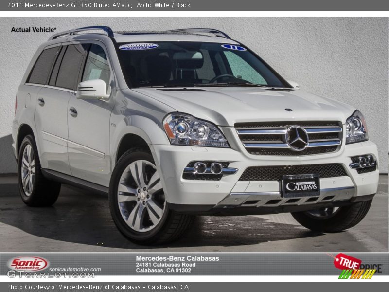 Arctic White / Black 2011 Mercedes-Benz GL 350 Blutec 4Matic