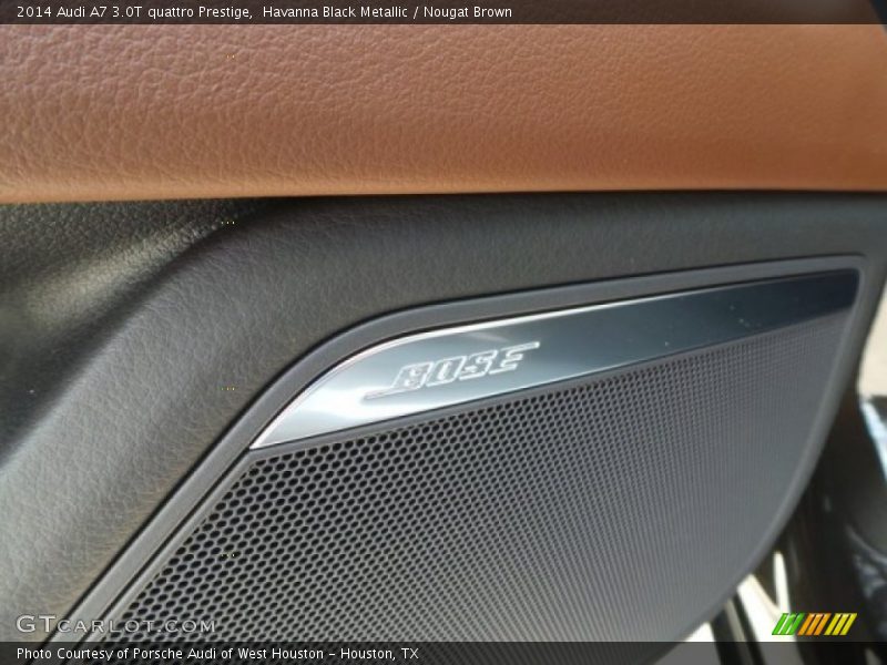 Havanna Black Metallic / Nougat Brown 2014 Audi A7 3.0T quattro Prestige