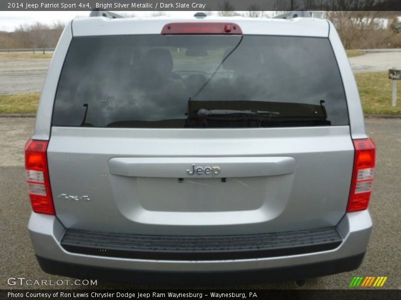 Bright Silver Metallic / Dark Slate Gray 2014 Jeep Patriot Sport 4x4