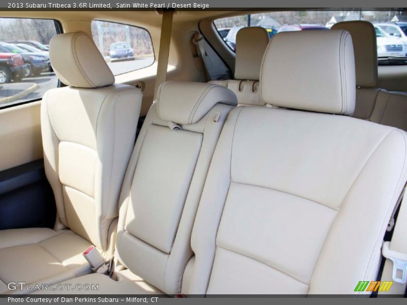 Satin White Pearl / Desert Beige 2013 Subaru Tribeca 3.6R Limited