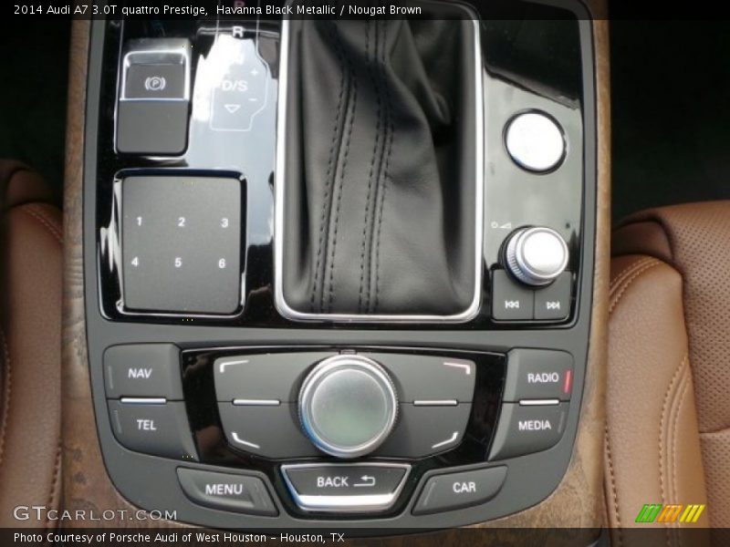 Havanna Black Metallic / Nougat Brown 2014 Audi A7 3.0T quattro Prestige