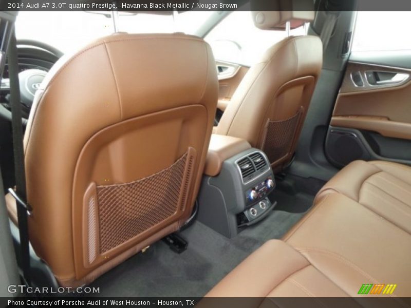Havanna Black Metallic / Nougat Brown 2014 Audi A7 3.0T quattro Prestige