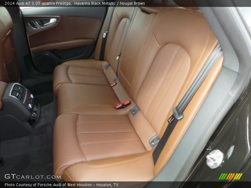 Havanna Black Metallic / Nougat Brown 2014 Audi A7 3.0T quattro Prestige