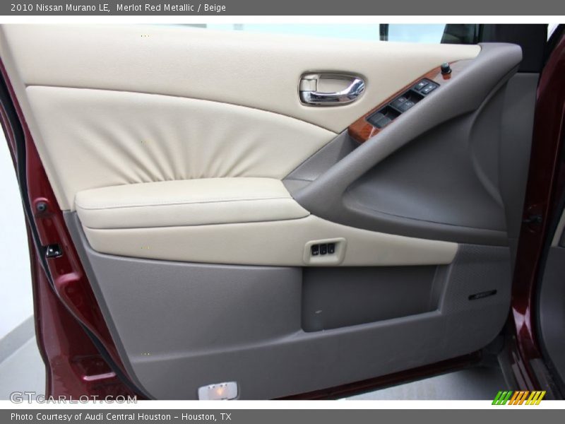 Merlot Red Metallic / Beige 2010 Nissan Murano LE
