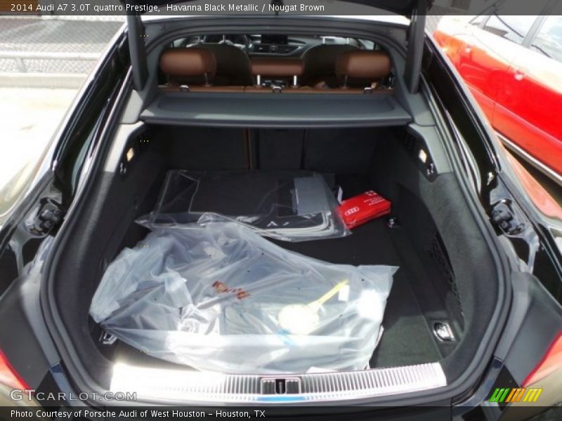 Havanna Black Metallic / Nougat Brown 2014 Audi A7 3.0T quattro Prestige