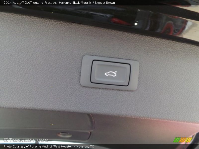 Havanna Black Metallic / Nougat Brown 2014 Audi A7 3.0T quattro Prestige