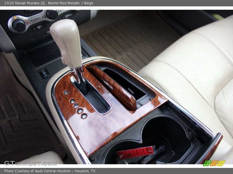 Merlot Red Metallic / Beige 2010 Nissan Murano LE