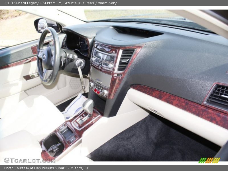 Azurite Blue Pearl / Warm Ivory 2011 Subaru Legacy 2.5i Premium
