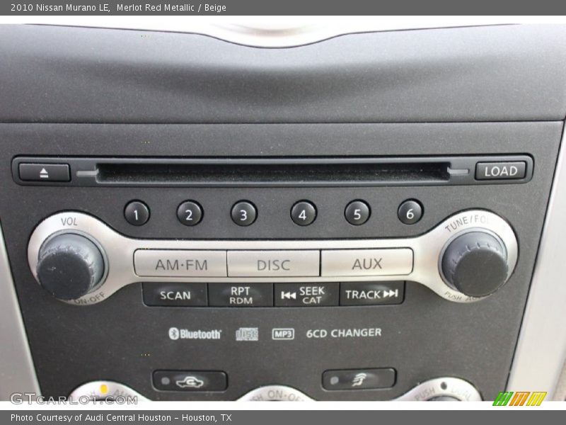 Merlot Red Metallic / Beige 2010 Nissan Murano LE