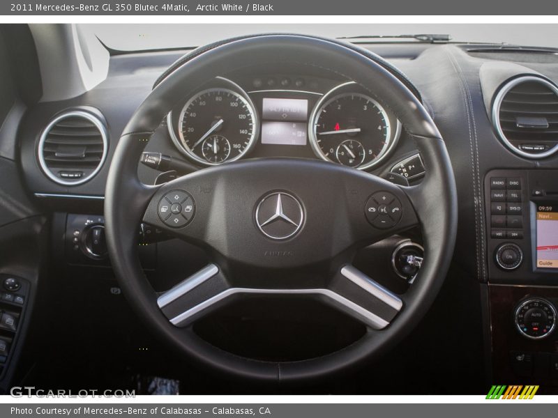 Arctic White / Black 2011 Mercedes-Benz GL 350 Blutec 4Matic