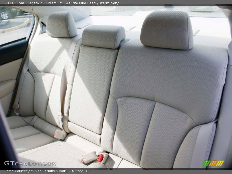 Azurite Blue Pearl / Warm Ivory 2011 Subaru Legacy 2.5i Premium