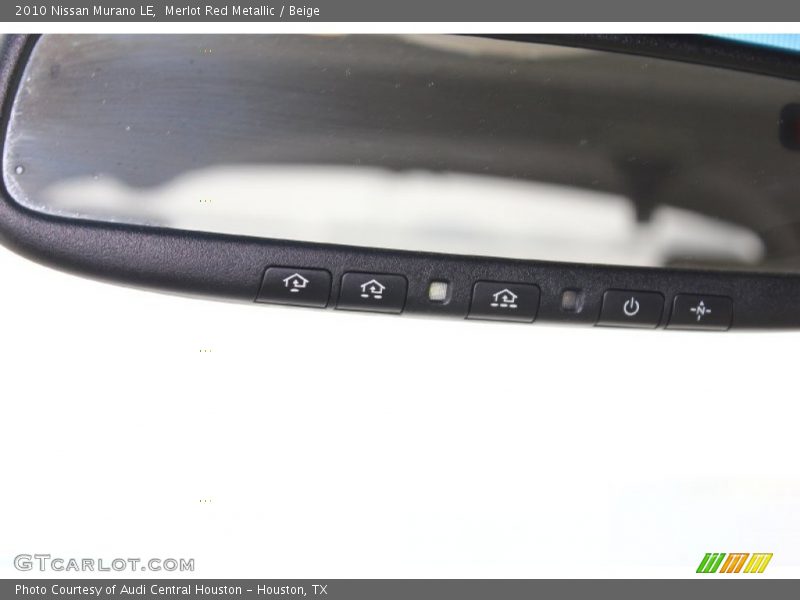 Merlot Red Metallic / Beige 2010 Nissan Murano LE