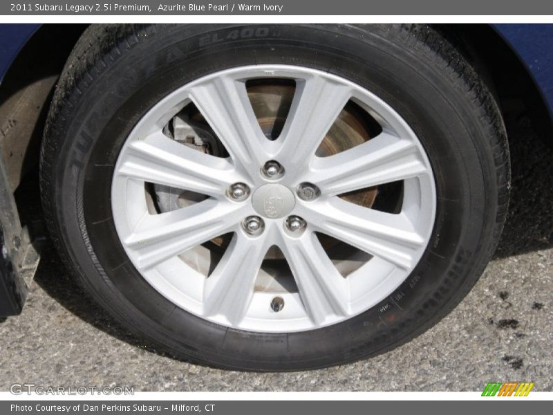 Azurite Blue Pearl / Warm Ivory 2011 Subaru Legacy 2.5i Premium