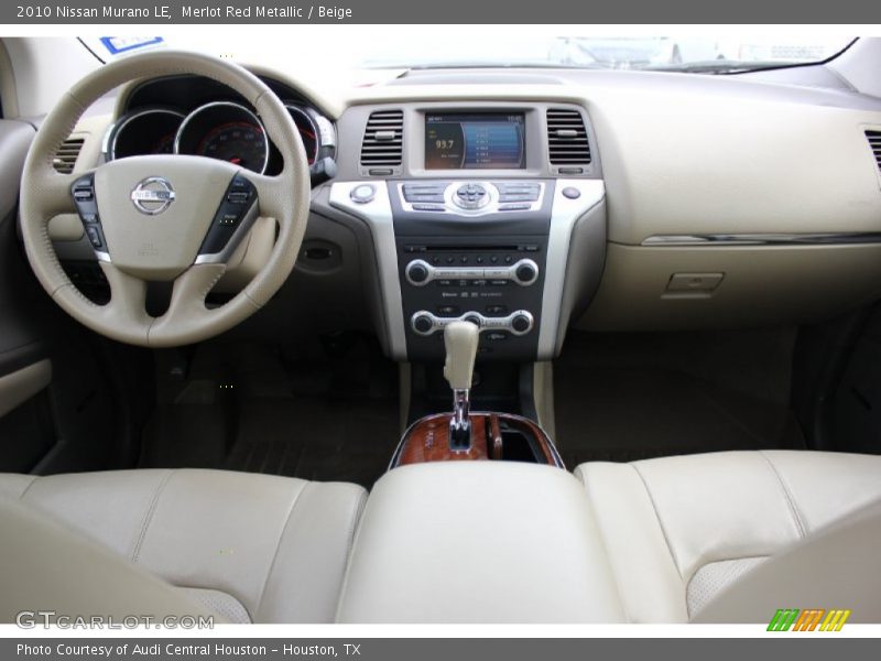Merlot Red Metallic / Beige 2010 Nissan Murano LE