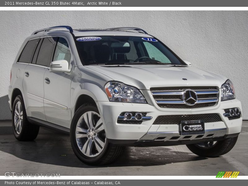 Arctic White / Black 2011 Mercedes-Benz GL 350 Blutec 4Matic