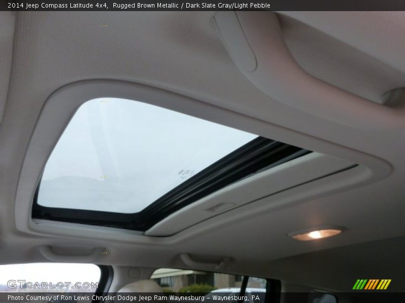 Rugged Brown Metallic / Dark Slate Gray/Light Pebble 2014 Jeep Compass Latitude 4x4