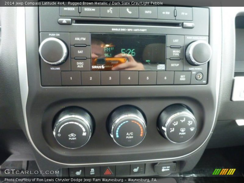 Rugged Brown Metallic / Dark Slate Gray/Light Pebble 2014 Jeep Compass Latitude 4x4