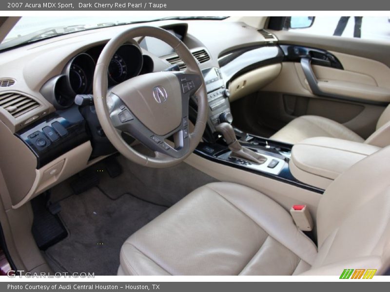  2007 MDX Sport Taupe Interior