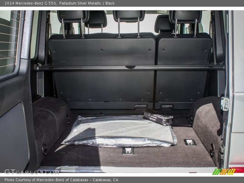Palladium Silver Metallic / Black 2014 Mercedes-Benz G 550