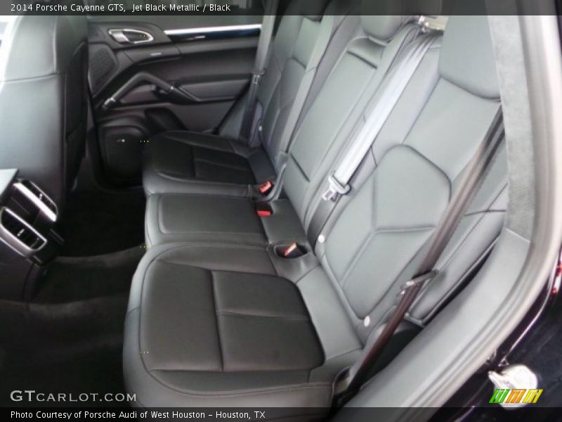 Rear Seat of 2014 Cayenne GTS