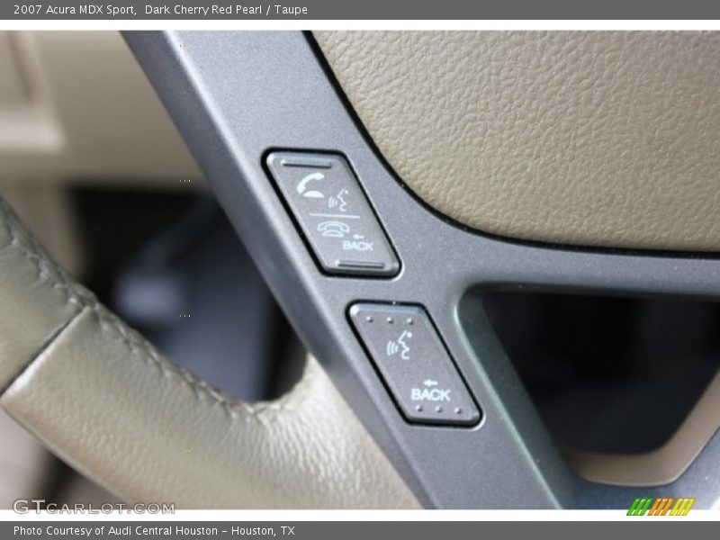 Controls of 2007 MDX Sport